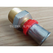 Brass Compress Pipe Fitting (a. 7031)